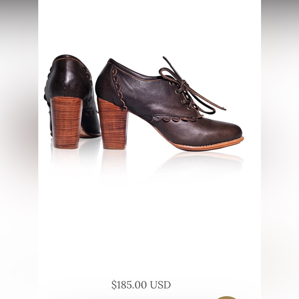 ELF Handmade Lace Oxford Heels